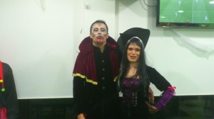 vampiro y bruja
